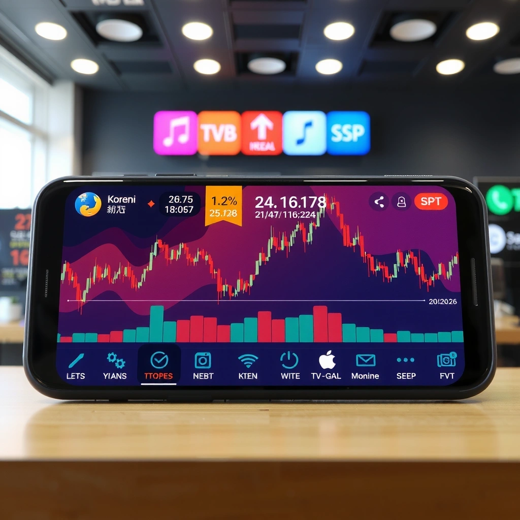 Stock Simulator Mobile Game Screenshot